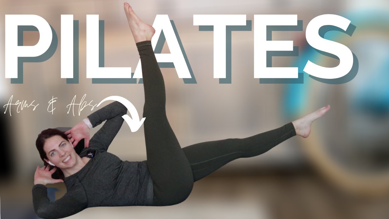 30 MIN ARMS AND ABS PILATES // follow along mat pilates class focused on arms & abs