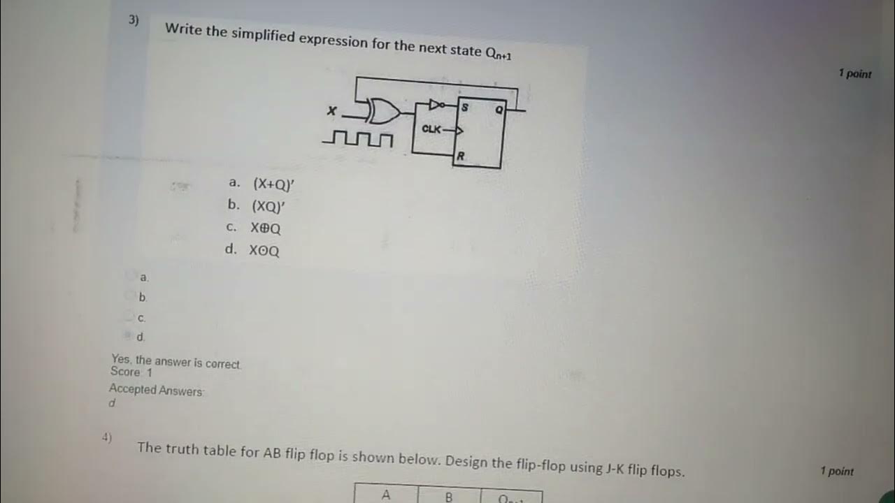 NPTEL assignment 7 solution Digital electronic circuits YouTube