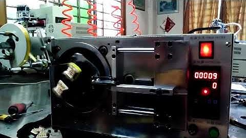 Automatic taping machine WM-1948. For transformers