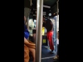 Disrespectful Guy verbally assault and tries to provoke the MTA bus driver into fight...