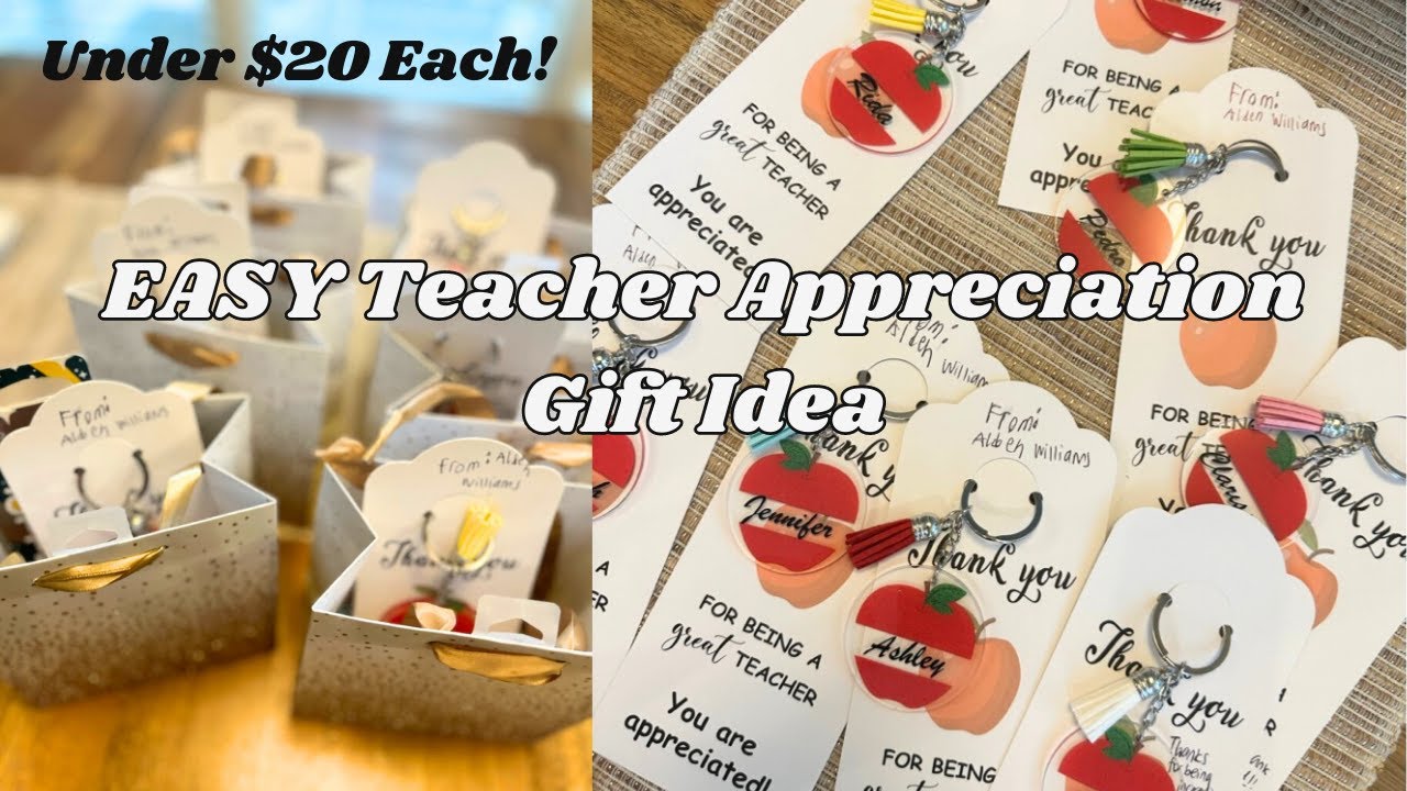 Teacher Appreciation Day Gift Ideas + Printables – Short Stop Designs