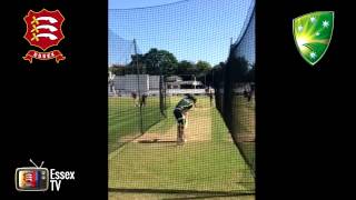 EssexTV | Watch Steve Smith face Mitchell Johnson in slow-mo