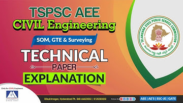 TSPSC AEE SOM, GTE, SURVEY SOLUTIONS | GM ACADEMY | APPSC & TSPSC | AEE, AE & POLY. LECT