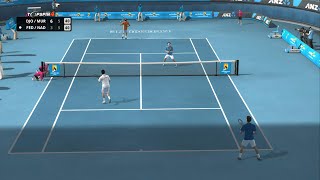 Top Spin 4 - Djokovic/Murray vs Federer/Nadal (Expert) Australian Open - 4K 60 FPS