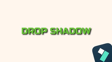 How To Add Drop Shadow To Text On Filmora 13