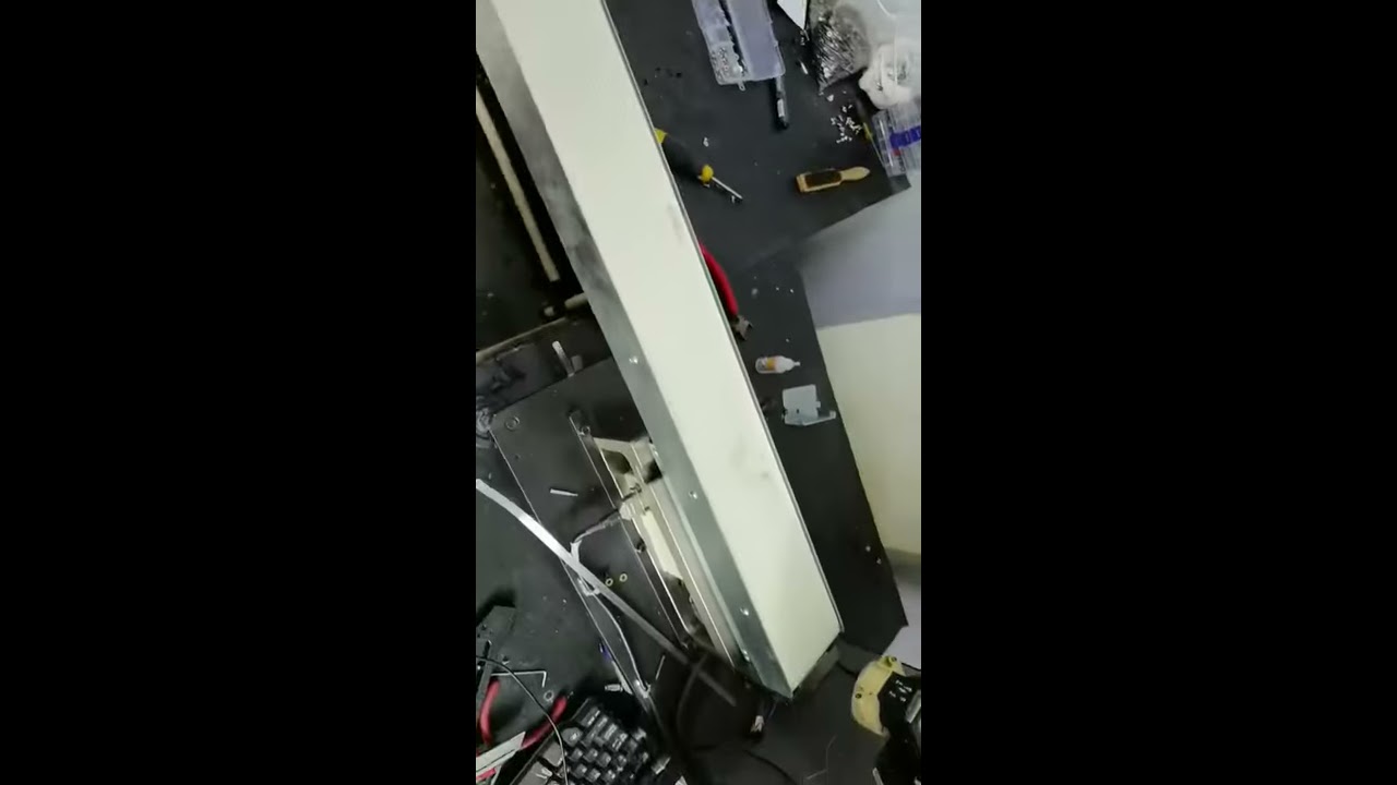 Fuji NXT reject part conveyor testing video.