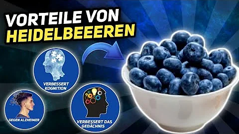 Was ist an Heidelbeeren gesund?