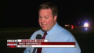 Two Rivers Police: Officer injured in confrontation