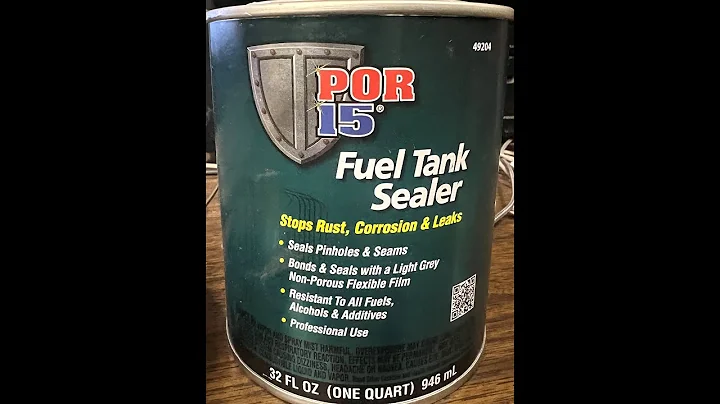 Using POR15 to restore my gas tank for my 1965 Pontiac Catalina