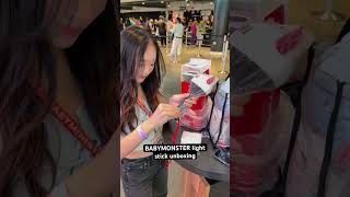 Download Lagu UNBOXING BABYMONSTER LIGHT STICK!! #kpop #babymonster #monstiez #lightstick #concert #베이비몬스터 MP3