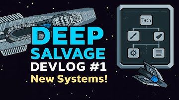 Deep Salvage Devlog #1 — Tech Tree, Ship Upgrades & New UI!