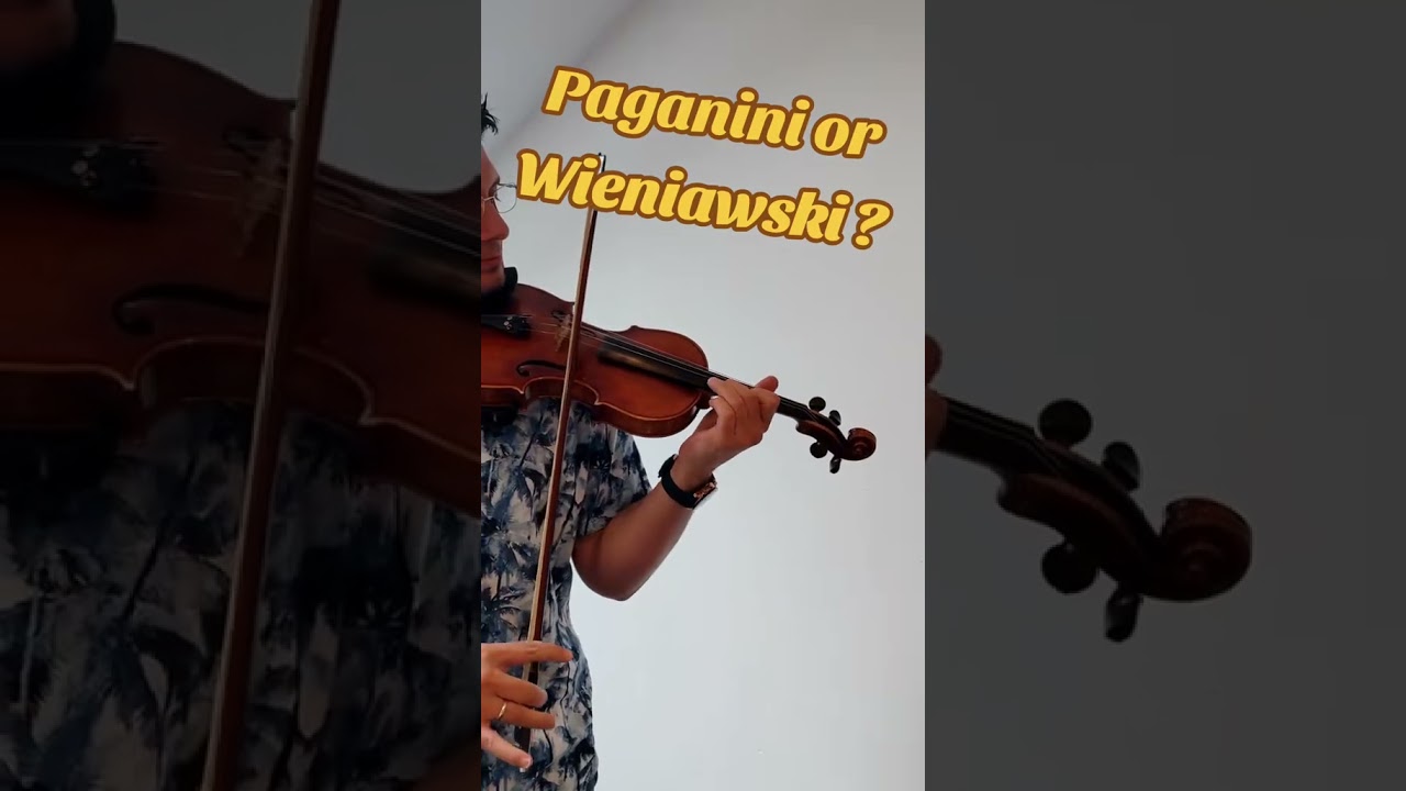 Up-Bow Staccato Mastery 🎻 | Paganini or Wieniawski Vibe?
