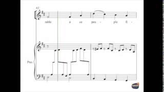 Fauré, Gabriel - Cantique de JeanRacine - Guide Voix - Soprano 1