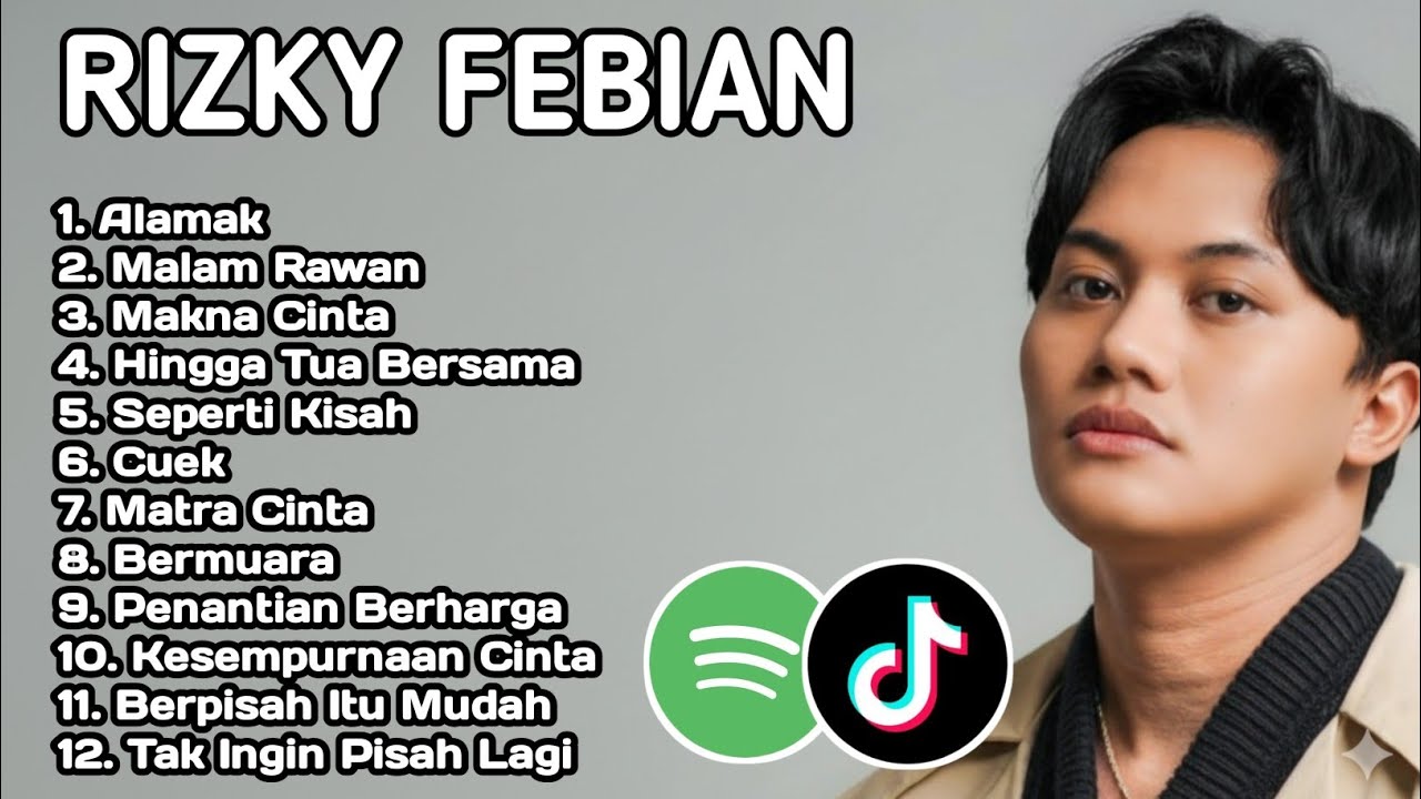 Kumpulan Lagu Rizky Febian Terbaik Dan Terbaru | Alamak