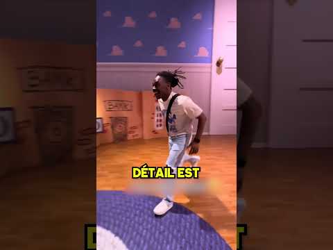 Elle est rentré dans une chambre géante mais..