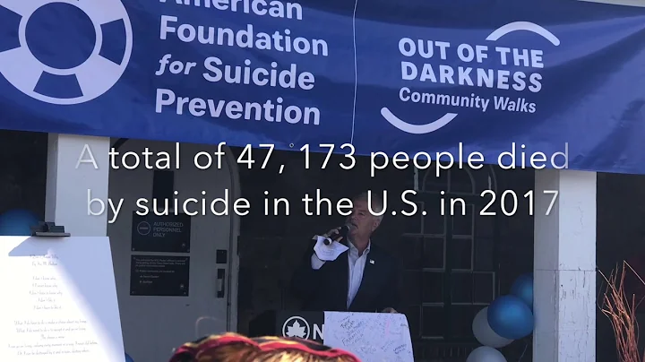 Hundreds walk to raise awareness about suicide