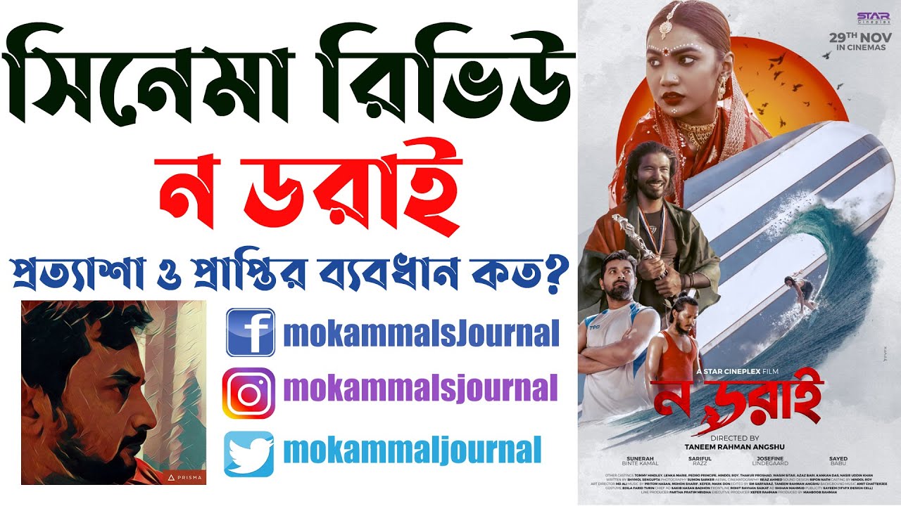 No Dorai Movie Review (ন ডরাই) Sunerah Binte Kamal, Sariful Razz