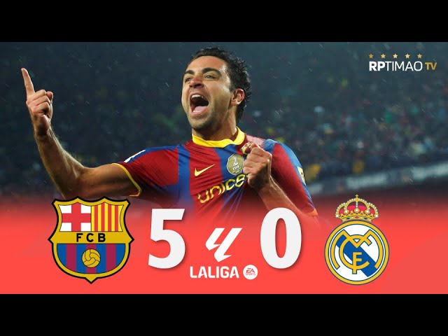 Barcelona 5 x 0 Real Madrid ● La Liga 10/11 Extended Goals & Highlights ᴴᴰ