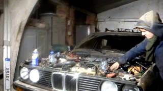 BMW e30 M50 first start