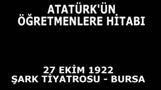 Atatürk İle Öğretmenler Gününe Dair Resimi