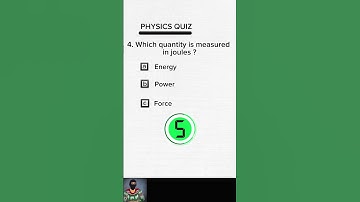 Physics Quiz