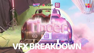 TINDER | Wxrdie \& KayC (ft. Coldzy) | VFX BREAKDOWN