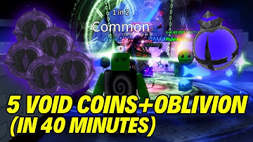 Using a hidden method to get 5 Void Coins and Oblivion Potion in 40 Minutes!