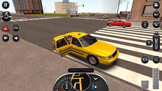 Taxi Sim 2016 | crazy taxi driving | car games screenshot 2