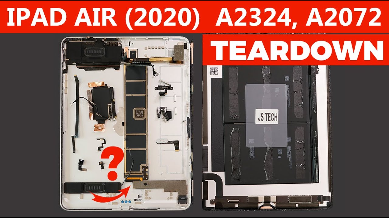 Ecran Complet iPad Air 4 (A2316) 10.9 D'origine, du démontage