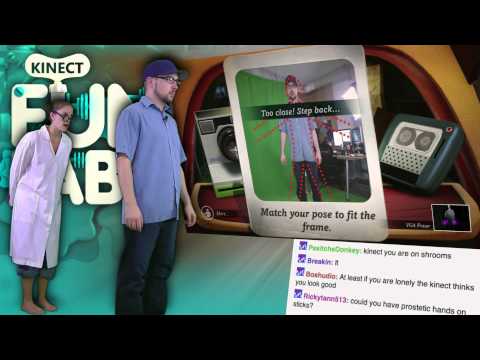 Bobble Head! - Kinect Fun Labs is AWESOME! - Part 8 - Bobble Head! - Kinect Fun Labs is AWESOME! - Part 8