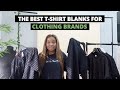 What Are The Best Luxury T-shirt Blanks For Clothing Brands | Wholesale T-shirt Companies