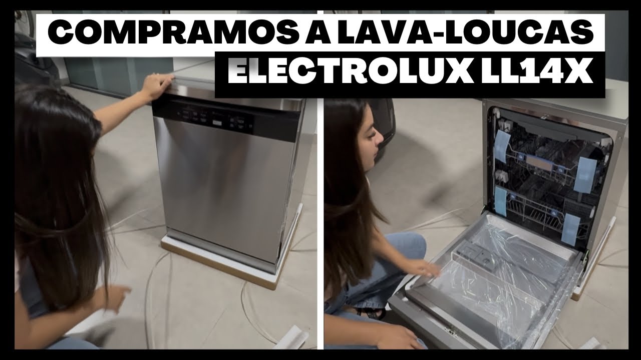 Testando nossa lava-louças Electrolux LL14X 220v