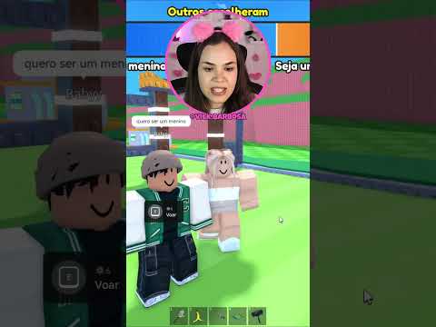 Vc Prefere ser uma Menina ou Ser um Menino? #roblox