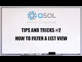 Salesforce: How To Filter a List View