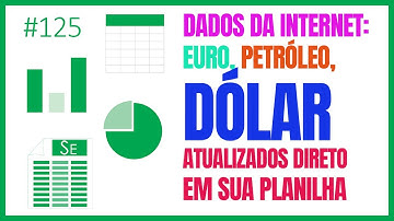 Como puxar DADOS DIRETO da INTERNET de DÓLAR, euro e commodities | SE#125