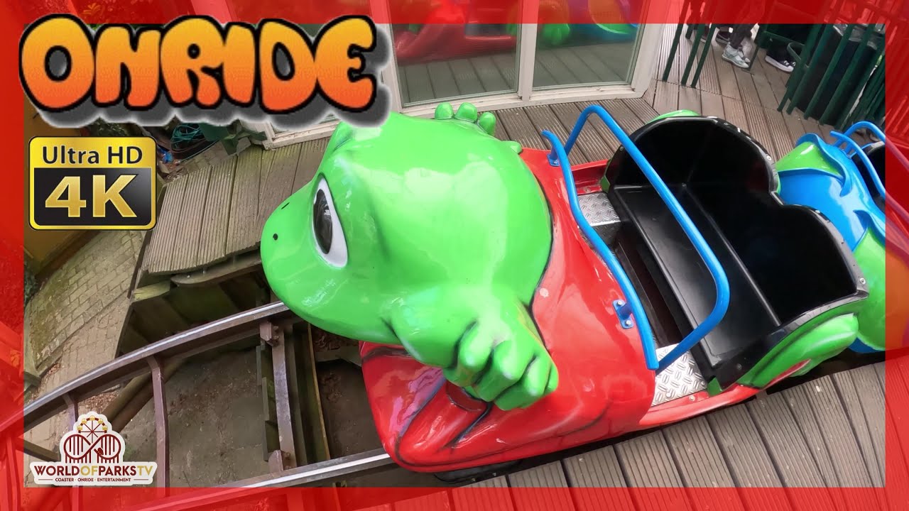 Duinrell 2023 Kikker Achtbaan (Onride POV) Achterbahn Zierer Tivoli Roller Coaster Kikkerachtbaan