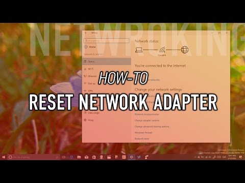 How to reset Wi-Fi or Ethernet network adapter on Windows 10 to fix any issue