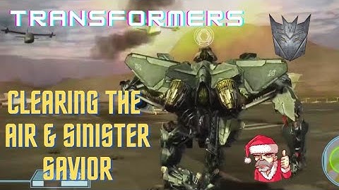 Transformers: The Game Walkthrough| The Main Runway |Clearing The Air & Sinister Savior | (1080p)