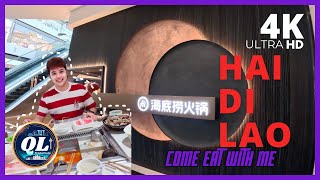 HaiDiLao Hotpot Singapore 海底捞 MBS Tour | Come Eat with Me Ep 1 | [4K]