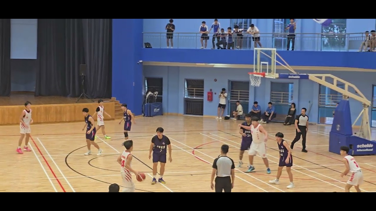 1Q NSG west zone Basketball B div finals, team Jurong sec vs team Jurong west sec. 12032025