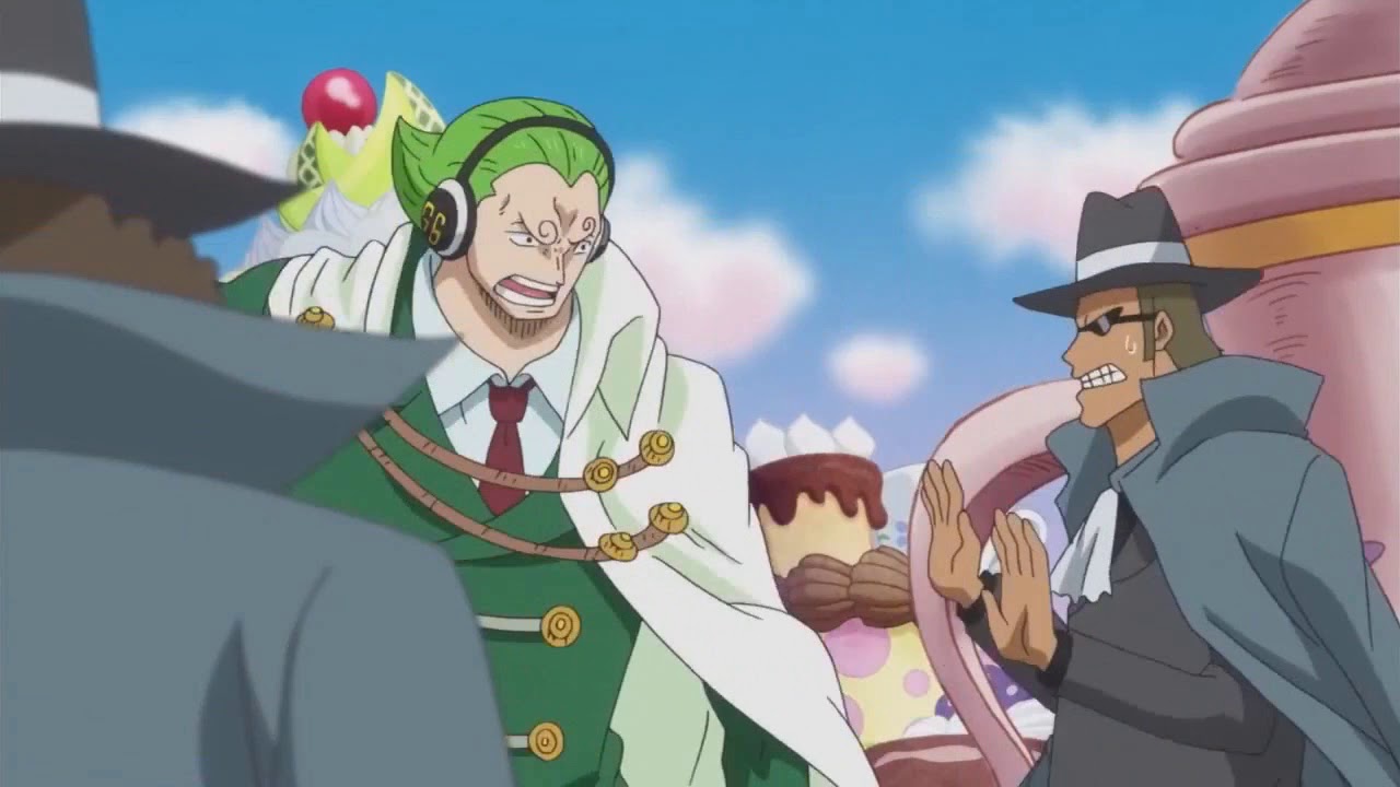 One piece 830 vostfr - Niji qui refuse de se faire fouiller déclenche