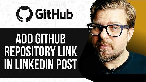 How To Add Github Repository Link in Linkedin Post -2025 |
