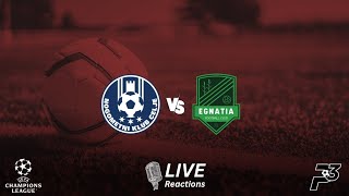 Celje 1-1 Egnatia, live reactions
