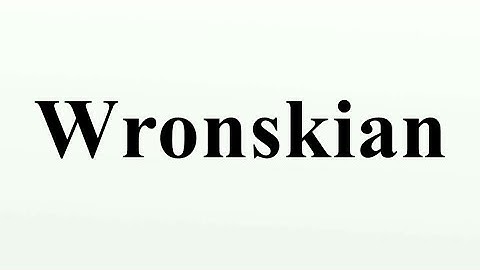 Wronskian and properties part1  O.D.E LiveLecture 15 || CSIR NET-JRF || IIT-JAM || GATE || NBHM 2019