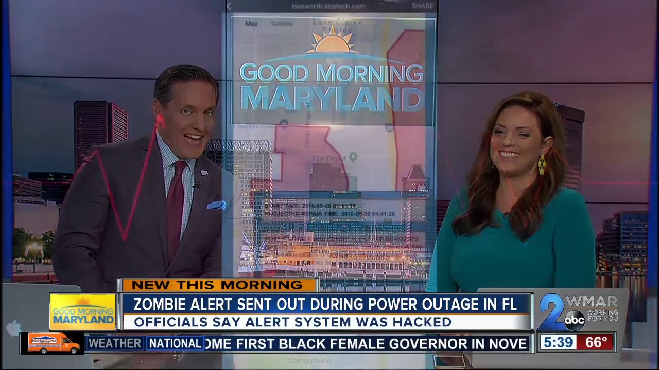 Florida city warns of 'extreme zombie activity' during power outage, Florida