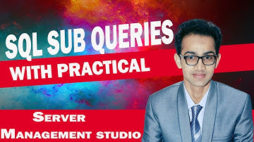 SQL Queries and Subqueries Database Management System in Hindi Urdu |2020|