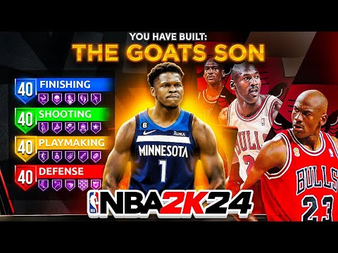 *NEW* ANTHONY EDWARDS BUILD is UNSTOPPABLE in NBA 2K24