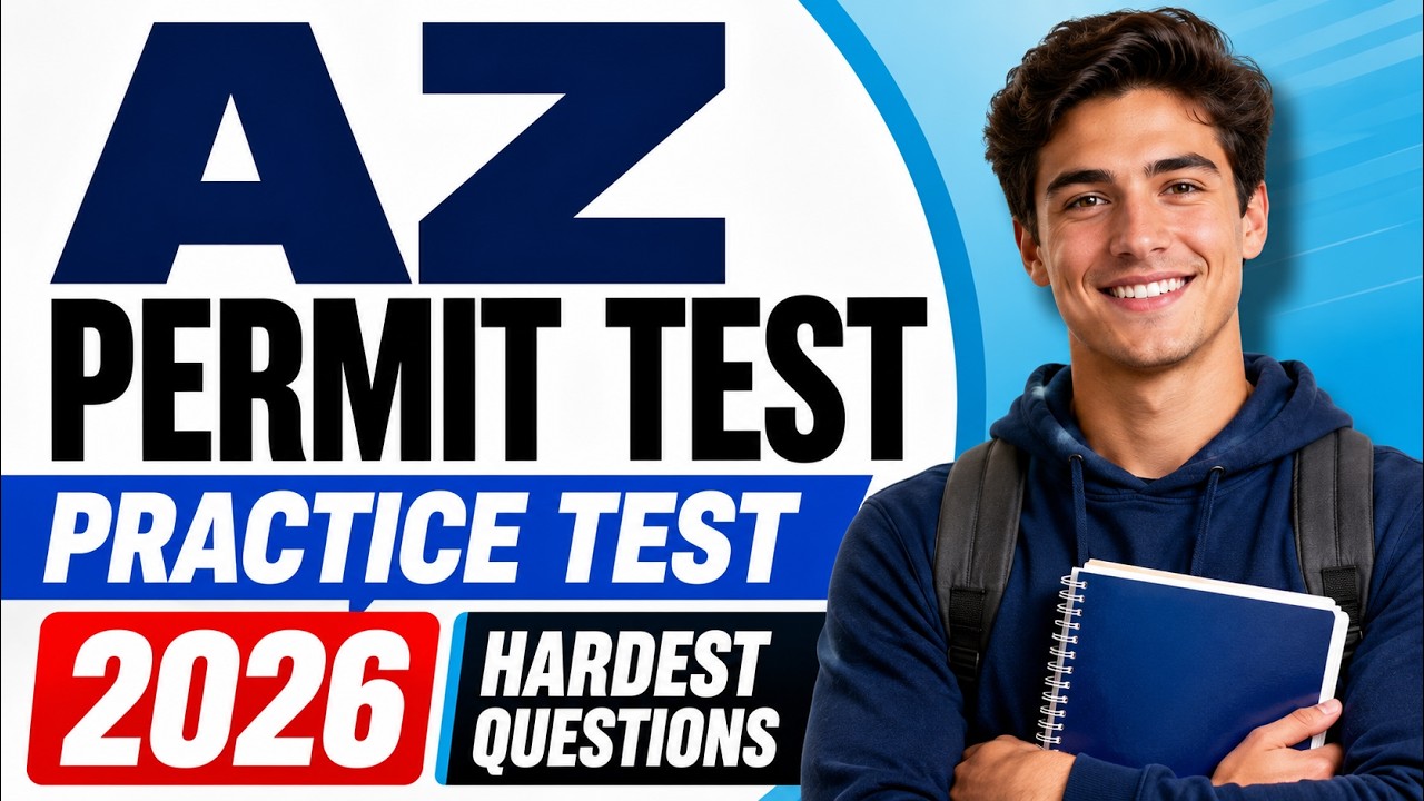 Arizona Permit Test Study Guide 2026 | AZ MVD Questions and