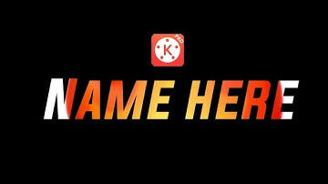 Text Fire Intro | Effects | Kinemaster | Easy Tutorial