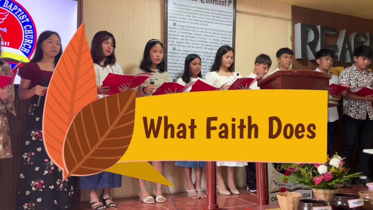 What Faith Does arr. by Donna Brooks, Marty Funderburk and Scott Wilemon